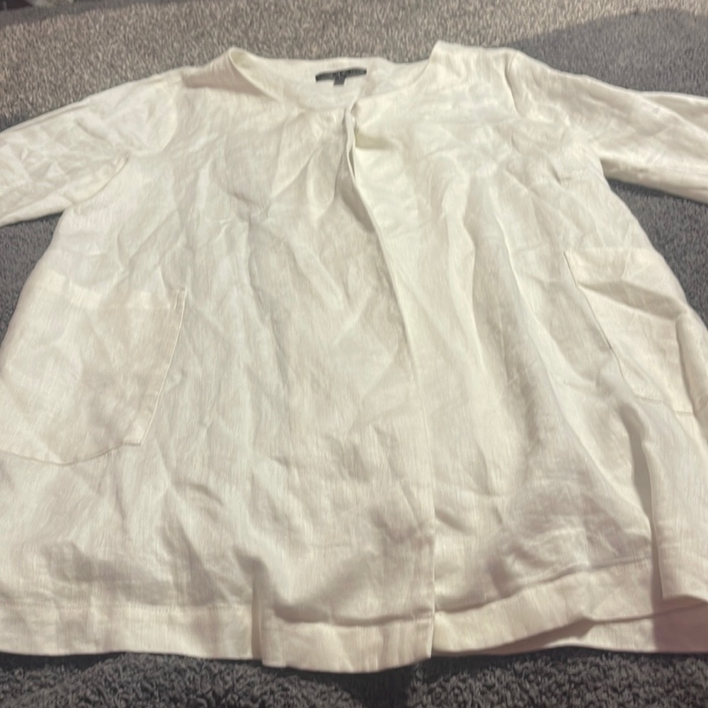 Preston and York linen cardigan
